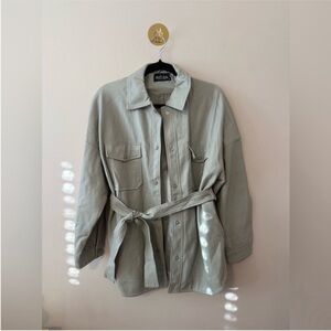 Mark Alan Grey Shacket size Medium